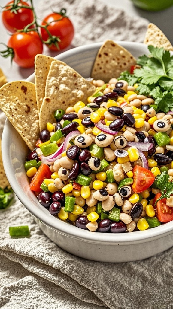 Cowboy Caviar recipe is a vibrant party salad from the 1940s that has gained a dedicated following. With its healthy mix of black-eyed peas, vegetables, and beans, it’s considered a good luck charm, making it perfect for your next barbecue or potluck.