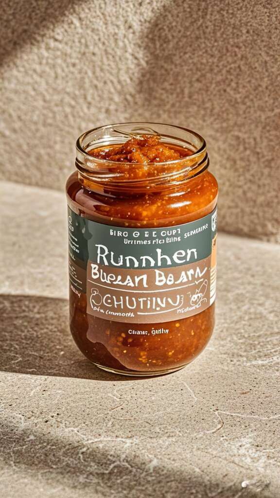 Runner Bean Chutney Mary berry