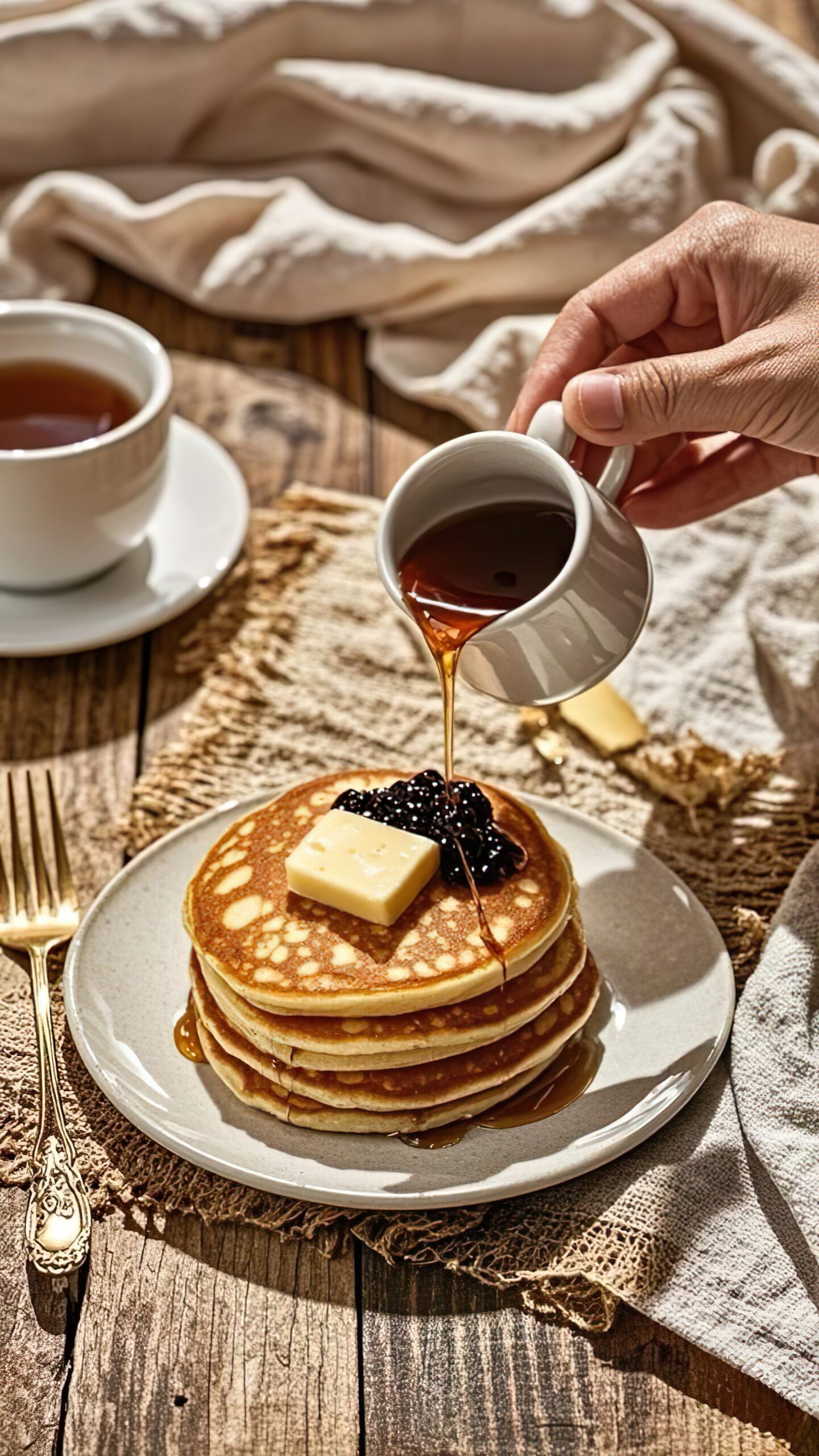 Shake up your pancake routine this week by adding whole wheat cornmeal pancakes to your breakfast menu! These pancakes are easy to prepare, wholesome, and make for excellent meal prep.