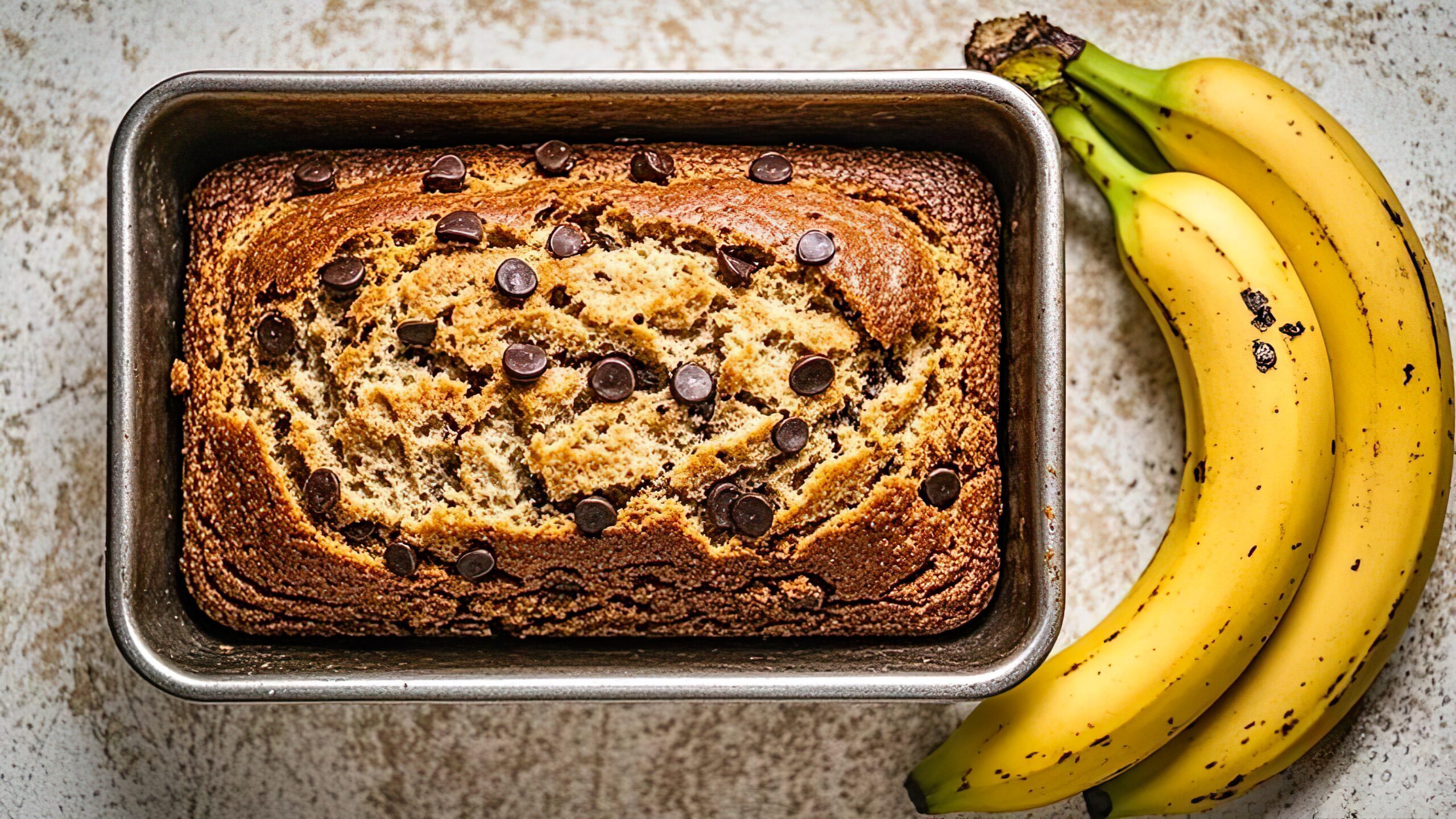 Healthy Banana Bread with Coconut Oil