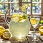 A simple and refreshing homemade lemonade recipe! You only need three ingredients (sugar, water, and lemons, and does water count as an ingredient?) to make this classic drink recipe. 