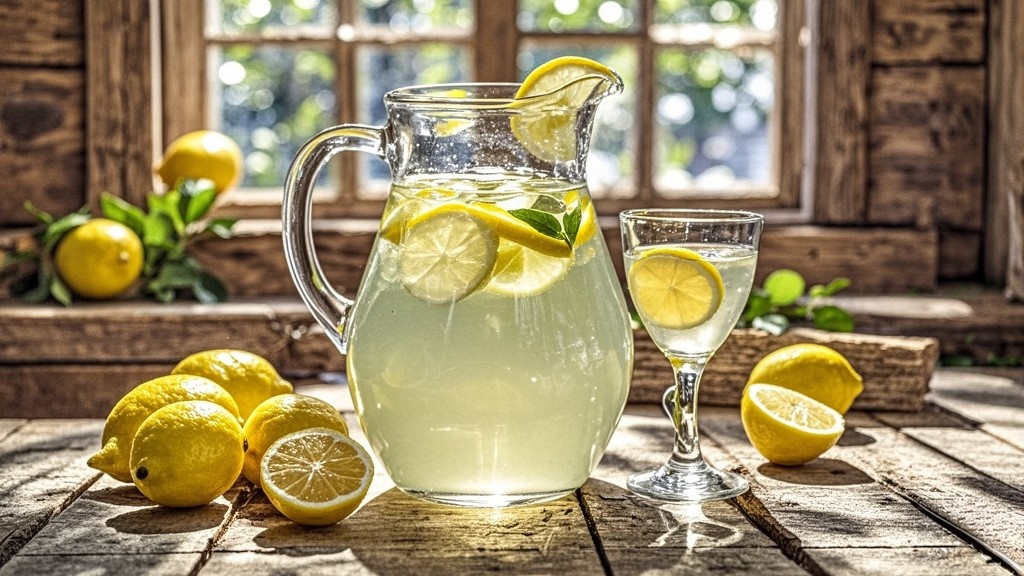 A simple and refreshing homemade lemonade recipe! You only need three ingredients (sugar, water, and lemons, and does water count as an ingredient?) to make this classic drink recipe. 