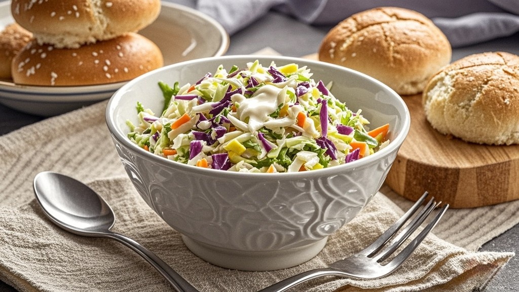 This quick and easy coleslaw is made with freshly shredded cabbage and carrots, all tossed in a creamy homemade dressing, making it the perfect addition for picnics and barbecues. With Memorial Day approaching, the season of summer picnics and backyard barbecues is about to kick off, and I have a variety of refreshing side dishes ready for cookouts, but I realized I was missing a classic favorite—coleslaw!